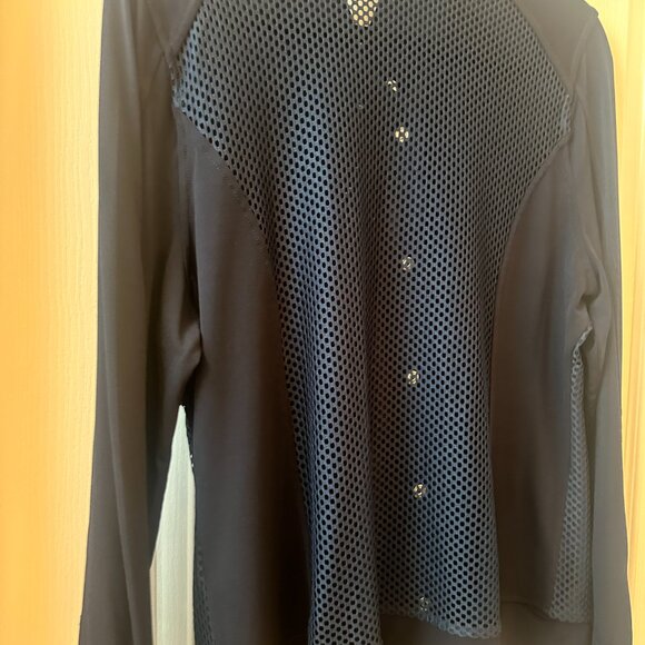 Anatomie Navy Mesh Blazer/jacket size L - Picture 8 of 8